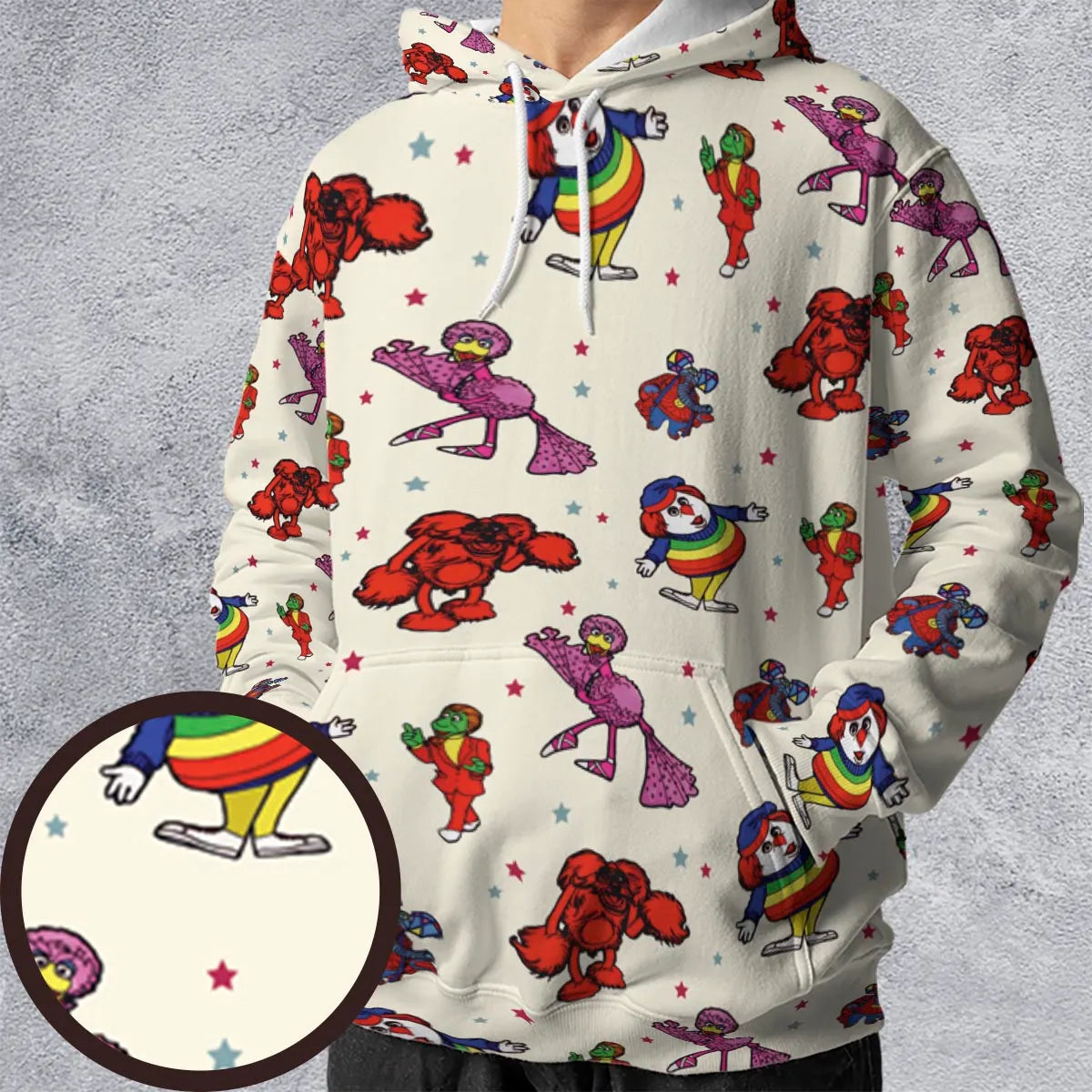 Full Print Hoodie - 9LPTLF78