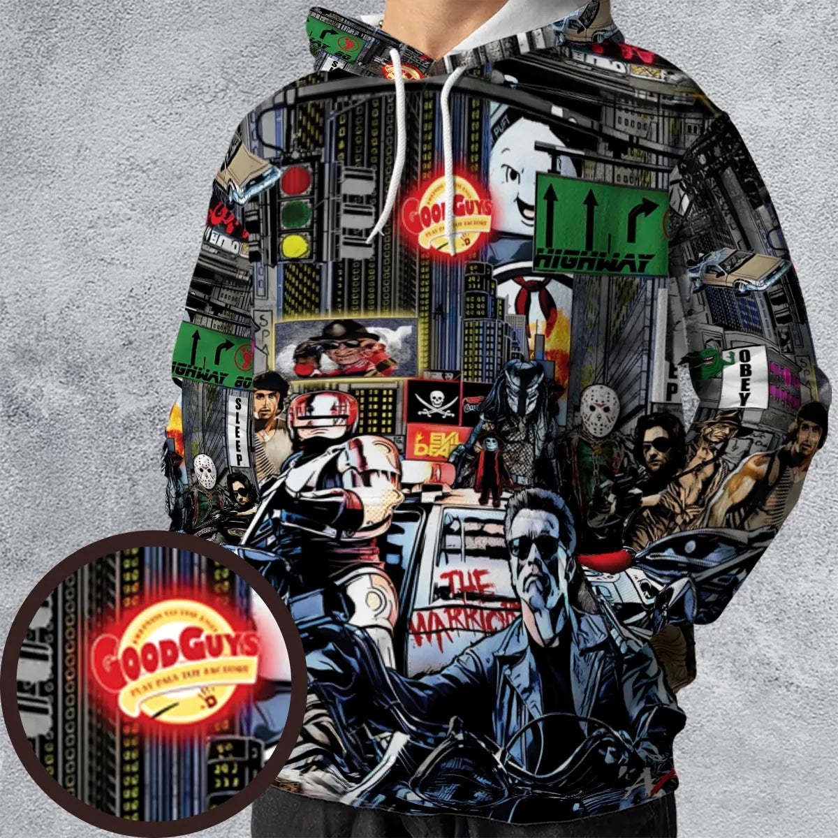 Full Print Hoodie - 18CAHJX9