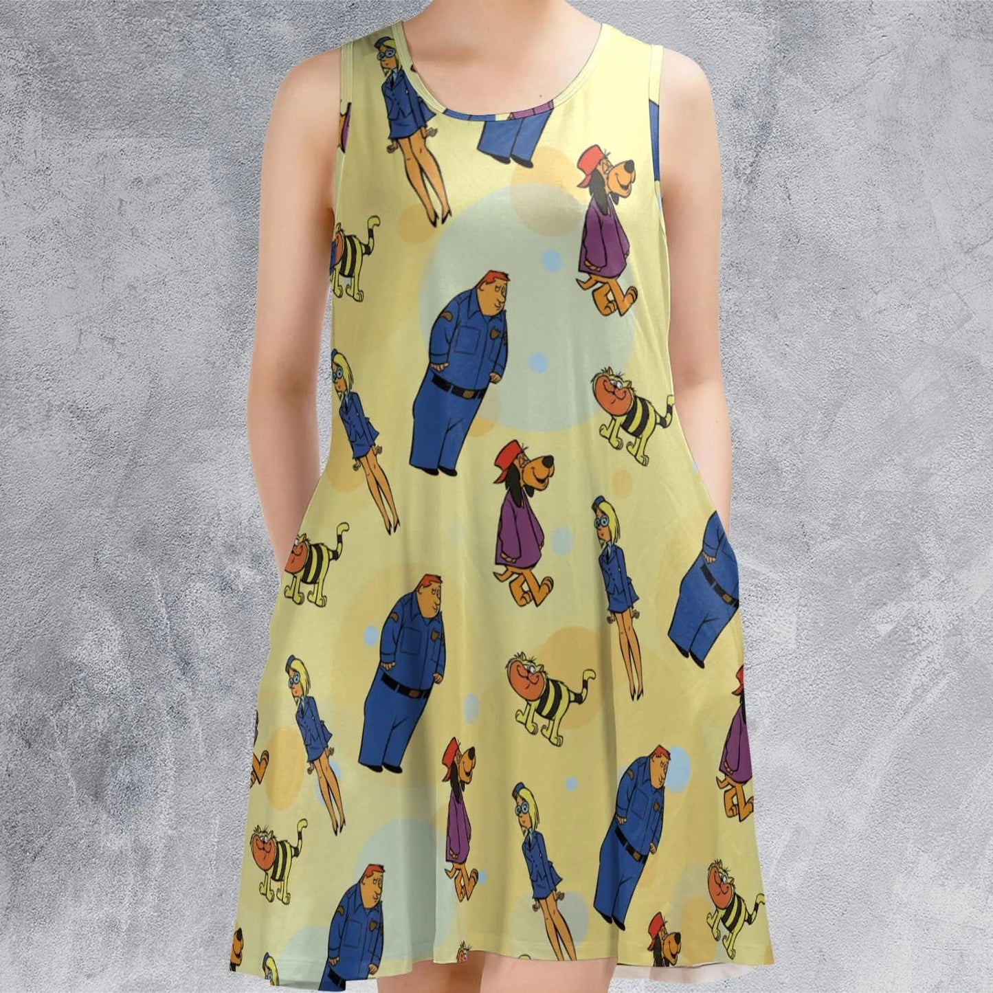 Casual Sleeveless Dress - 45DJWMVZ