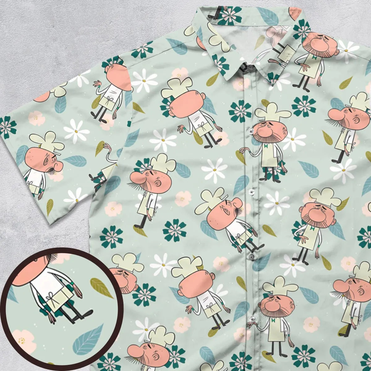 Short Sleeve Button Shirt - TS645255