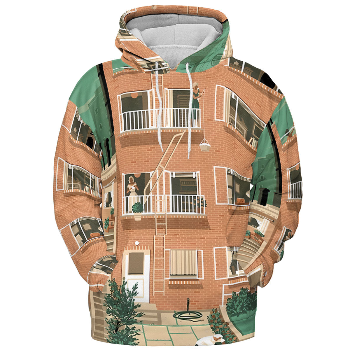 Full Print Hoodie - 85VWAEH4
