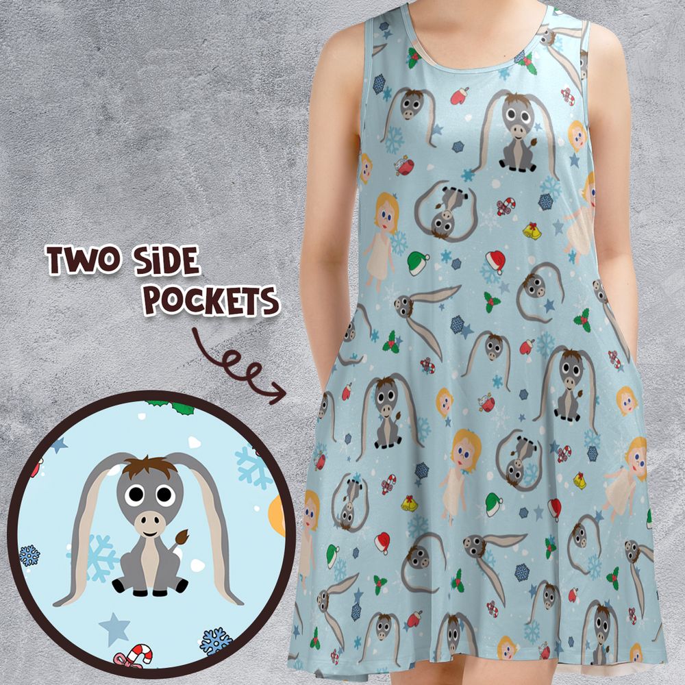 Sleeveless Dress - KNLXT9SQ -  - 1