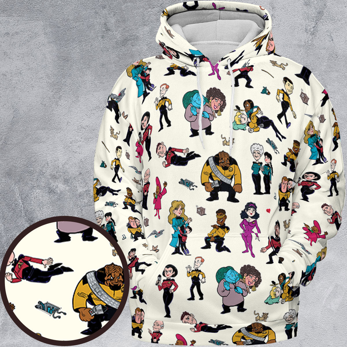 Full Print Hoodie - 3LWHJAHL