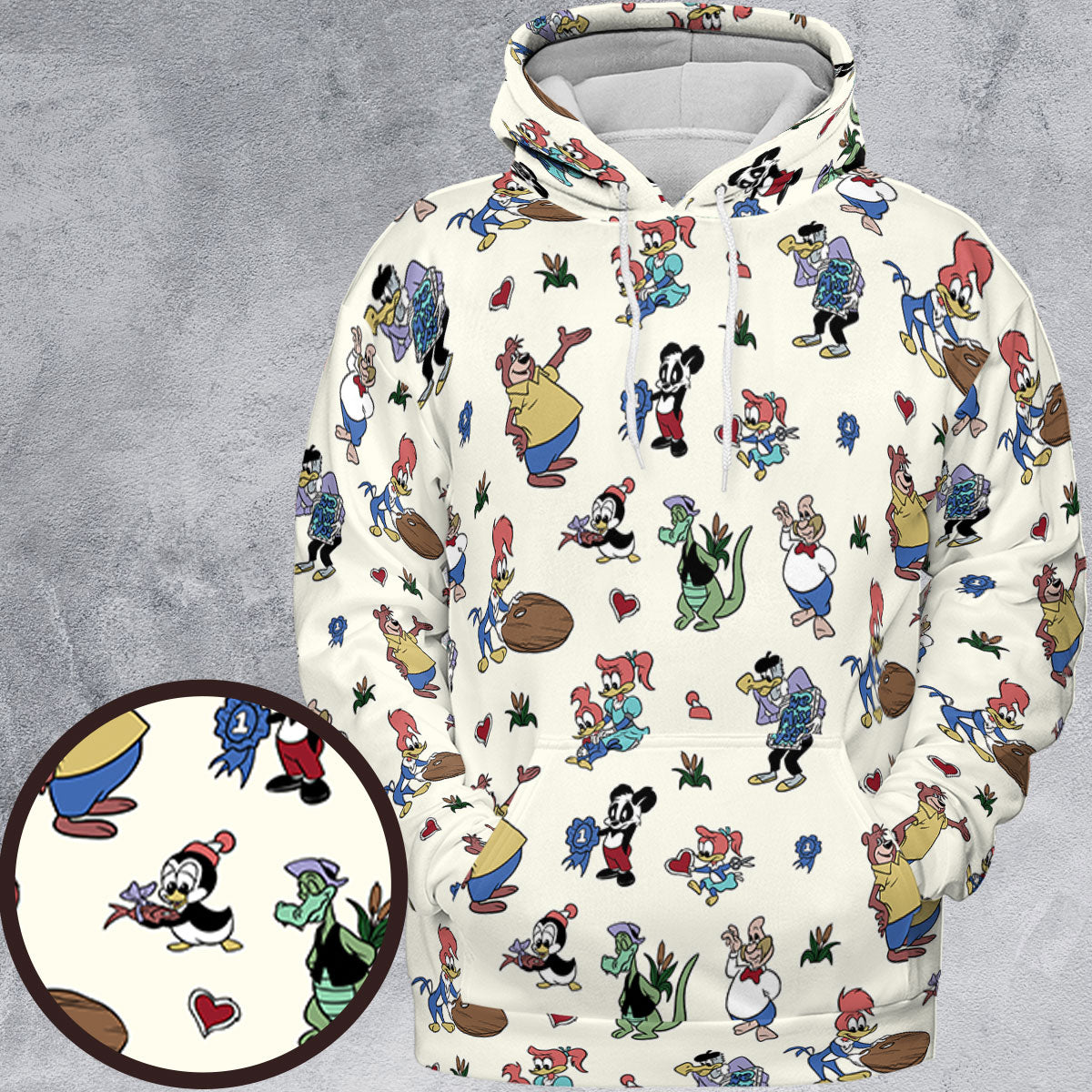 Full Print Hoodie - XBELD5AN