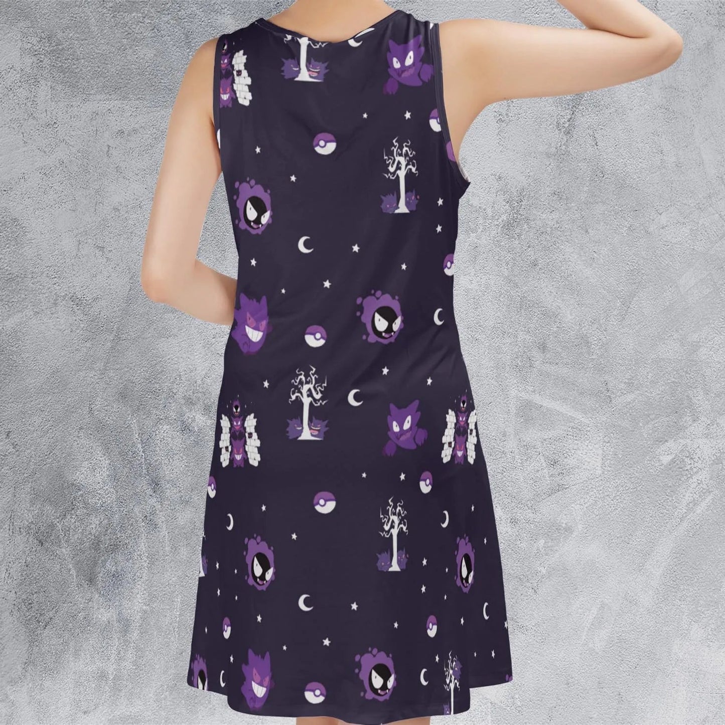 Casual Sleeveless Dress - H3QDRFQ7