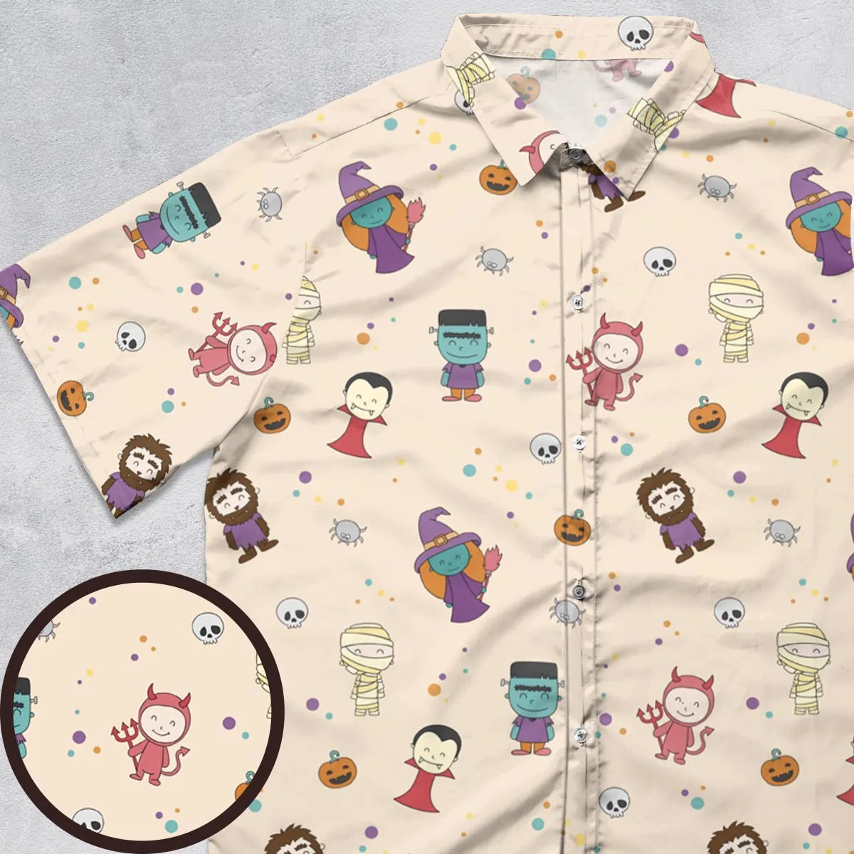 Short Sleeve Button Shirt - WATUYNSL