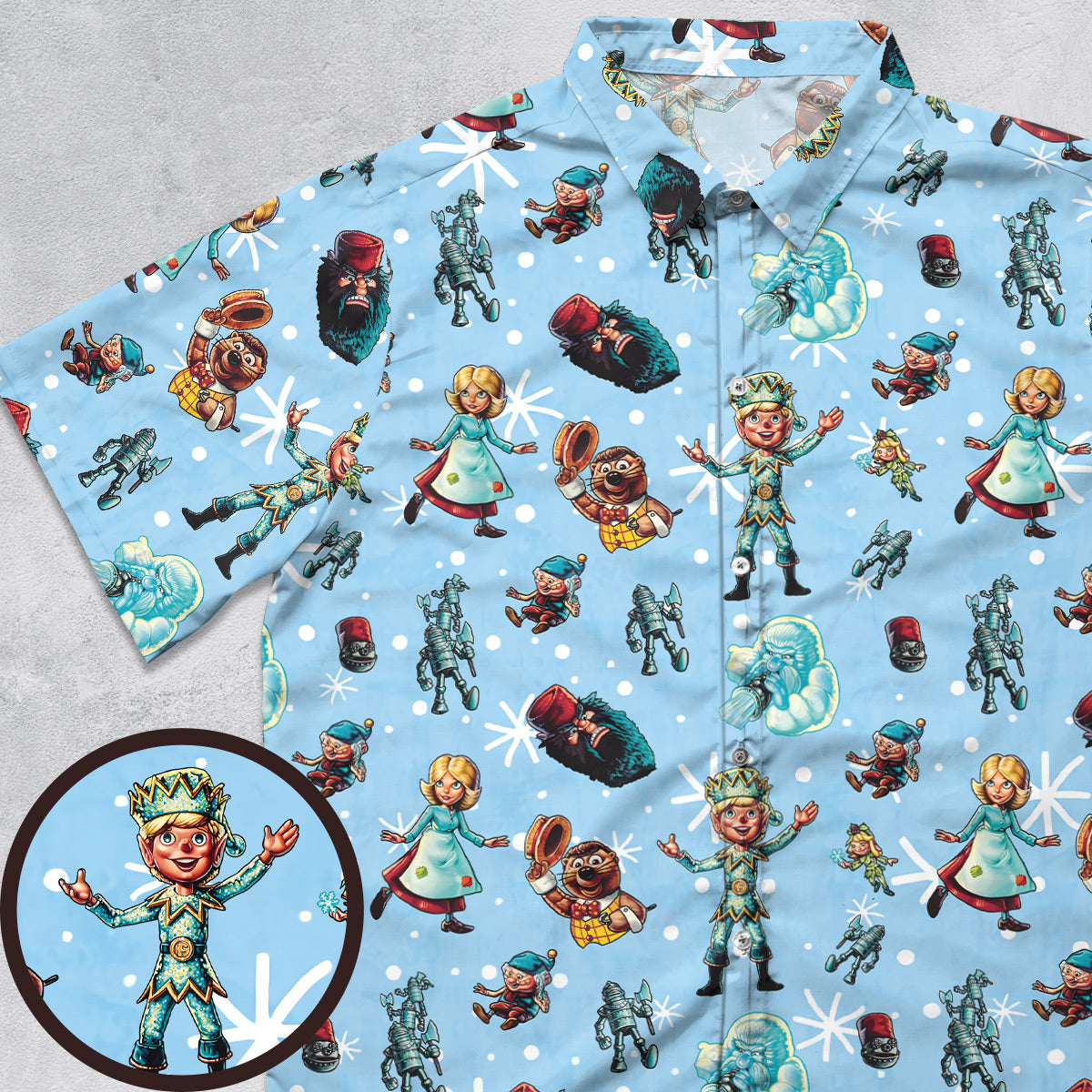 Short Sleeve Button Shirt - 39598CN1