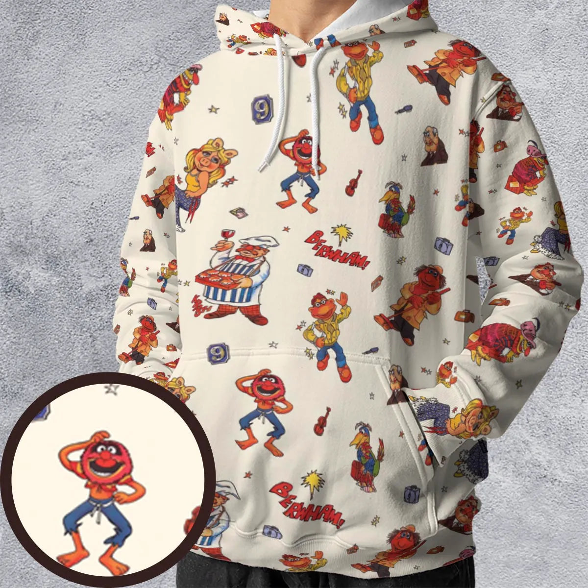 Full Print Hoodie - 6HPKB14H