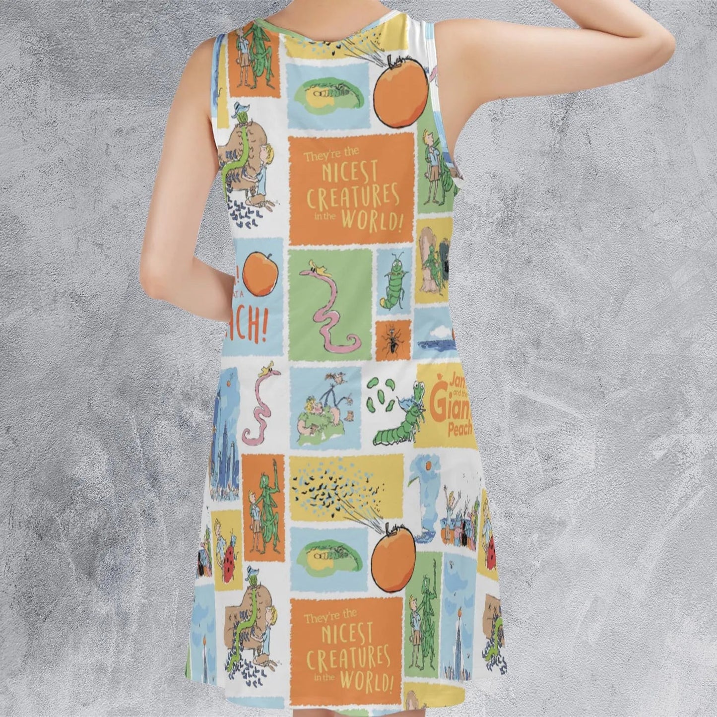 Casual Sleeveless Dress - 2U46W288