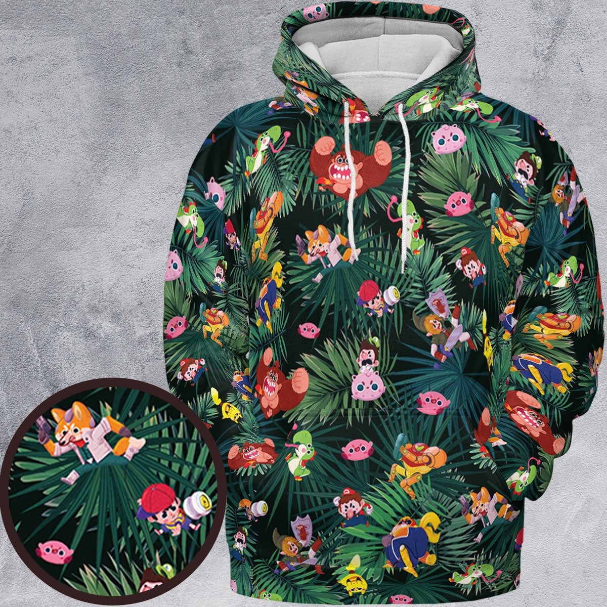 Full Print Hoodie - NVZGU41C