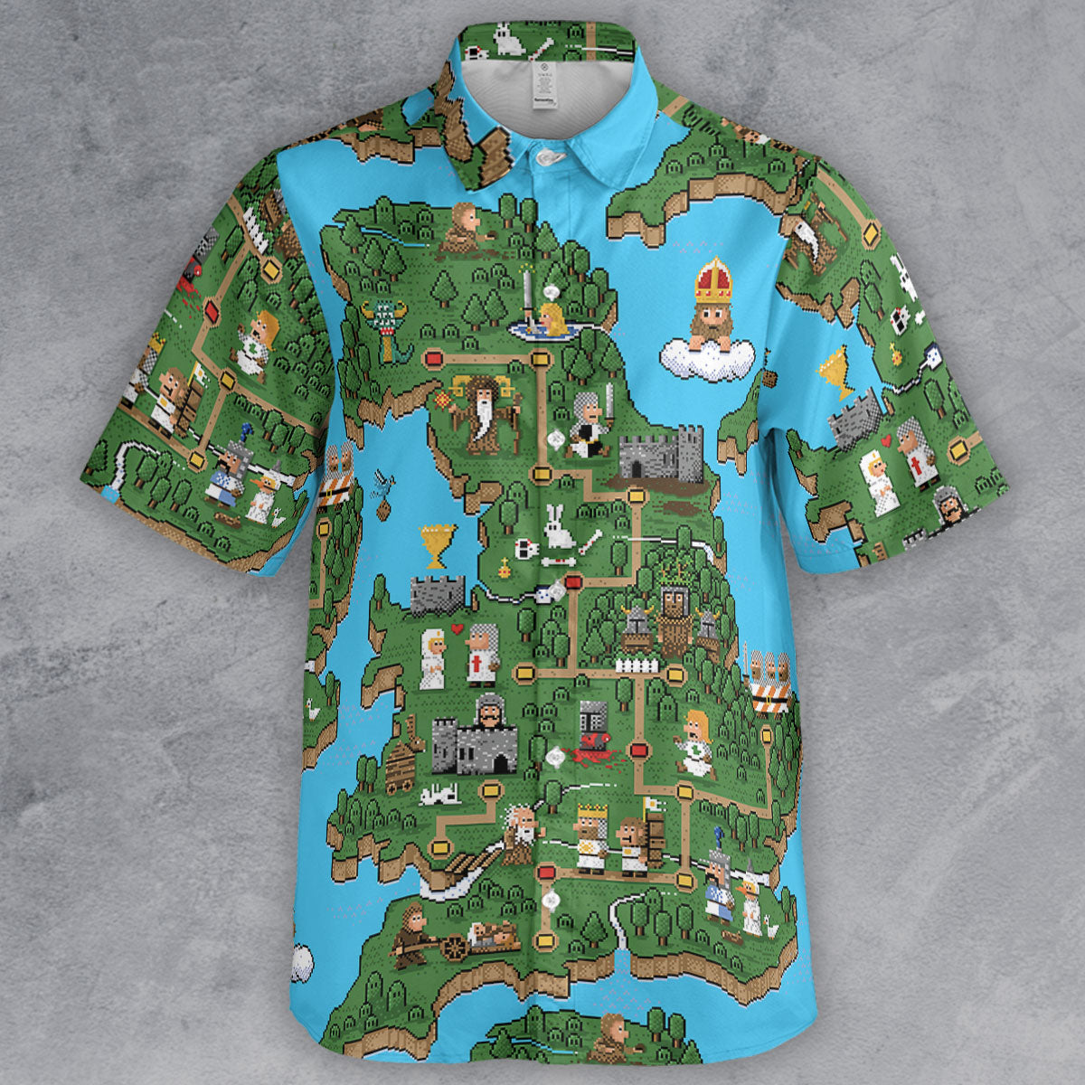Short Sleeve Button Shirt - 41EZPQ7P