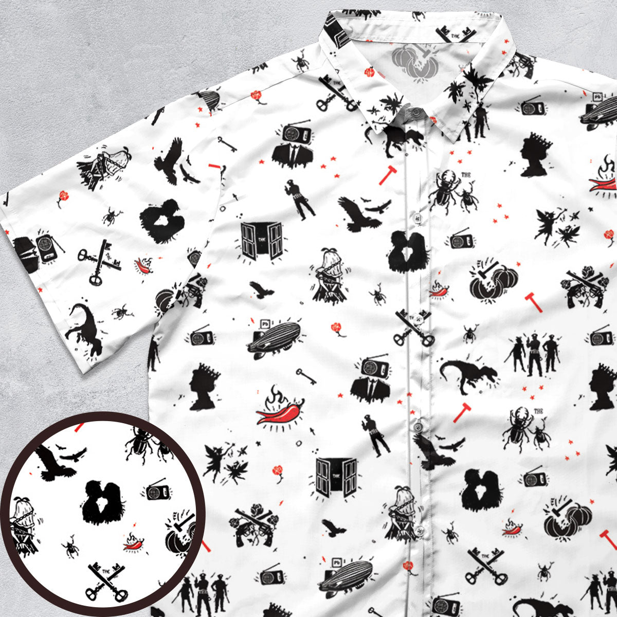 Short Sleeve Button Shirt - PCCNPPWK