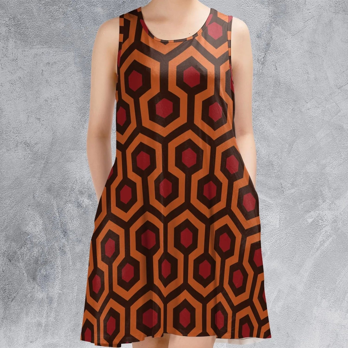 Casual Sleeveless Dress - MEFY84KR