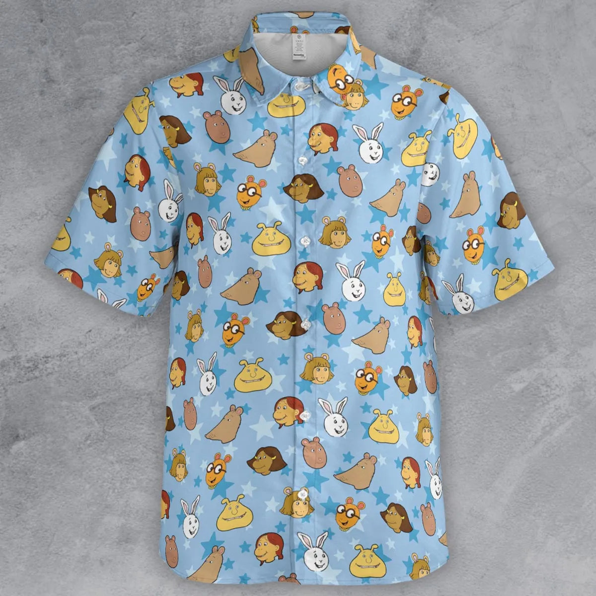 Short Sleeve Button Shirt - D1MFA2N4