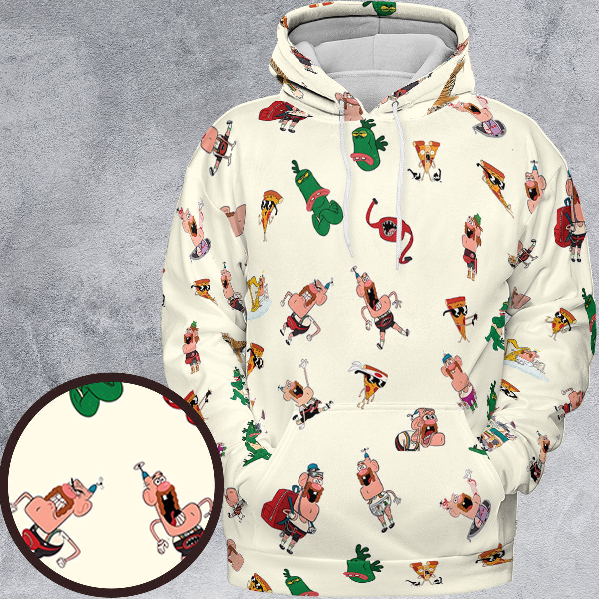 Full Print Hoodie - GSG7KMQT