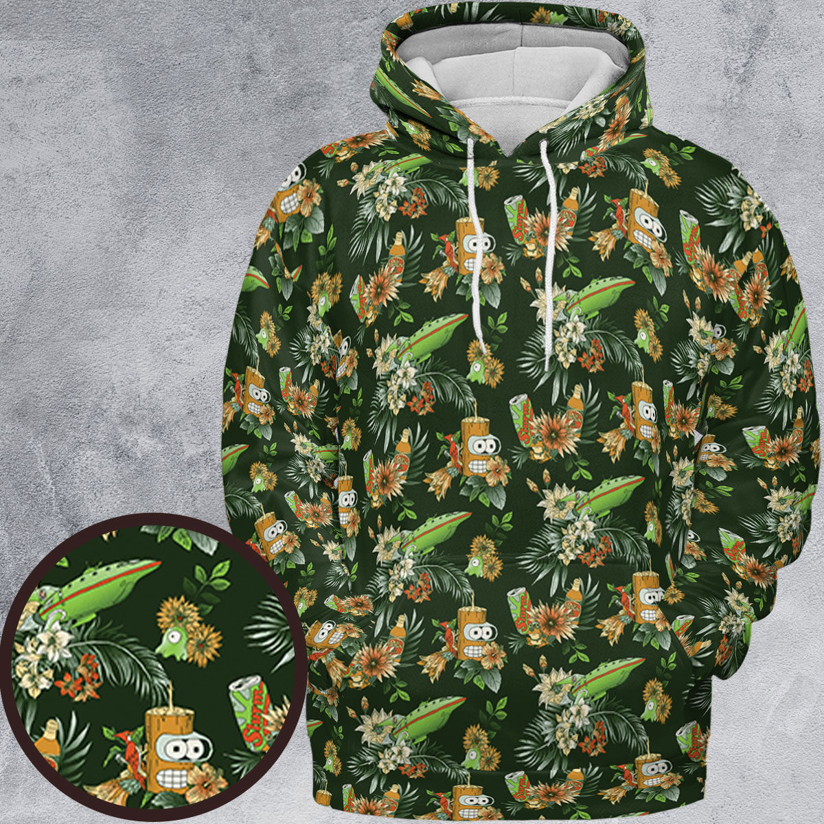 Full Print Hoodie - YM6PYS9J