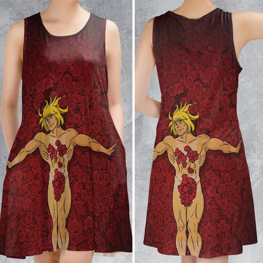 Casual Sleeveless Dress - BE1L6ZW3
