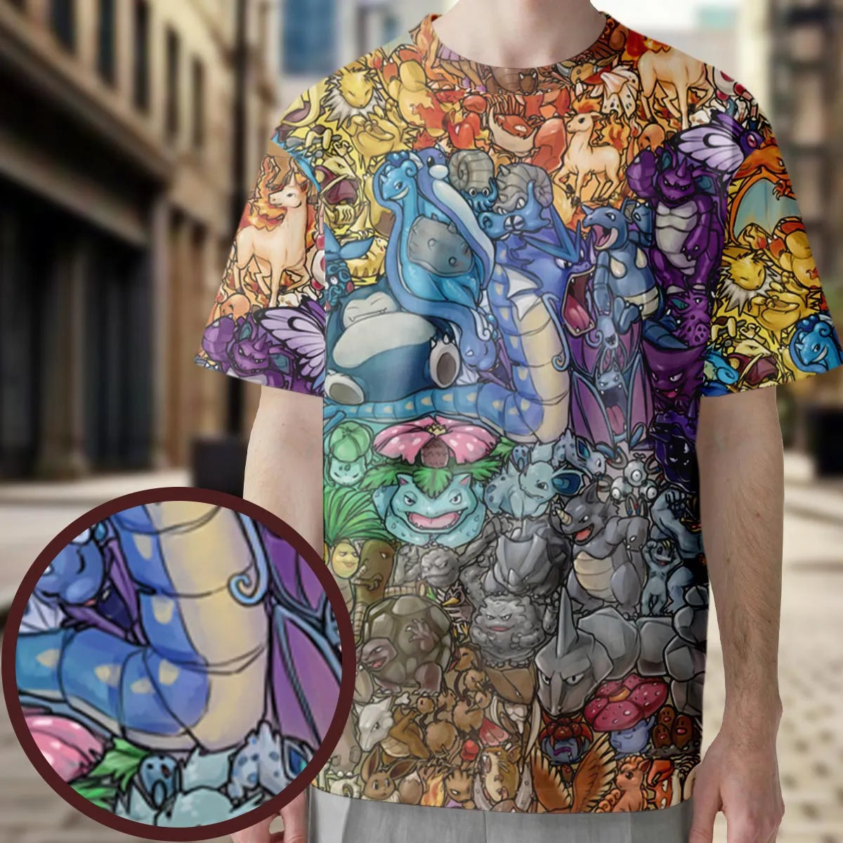 Full Print T-shirt - PUE1Z5TT