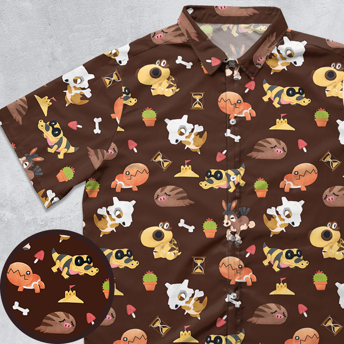 Short Sleeve Button Shirt - 6PR3YYGF