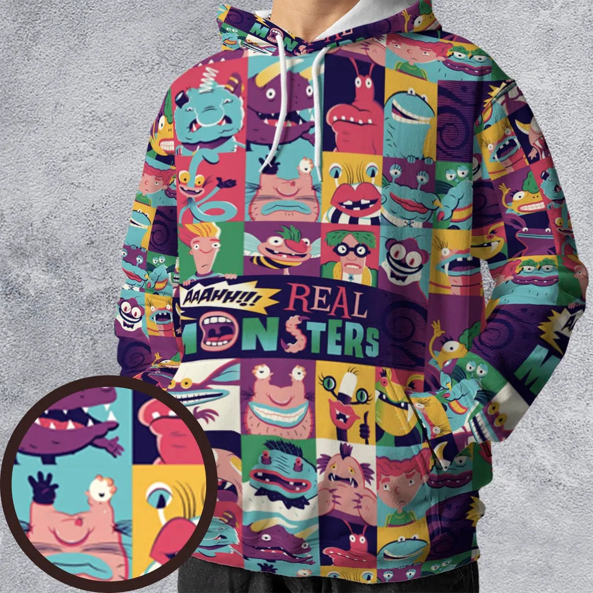 Full Print Hoodie - 3U6QE4D1