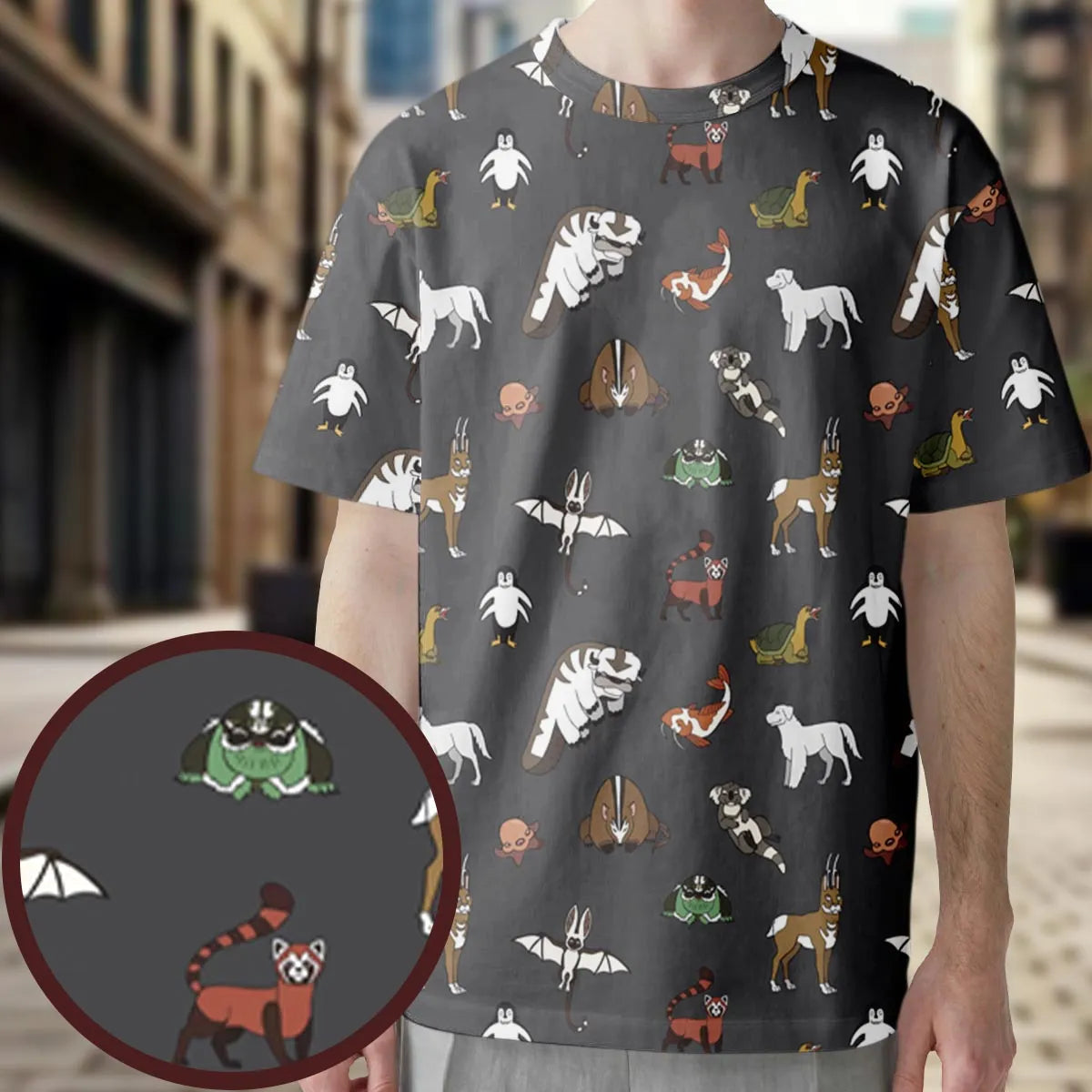 Full Print T-Shirt - SDYBRQ39
