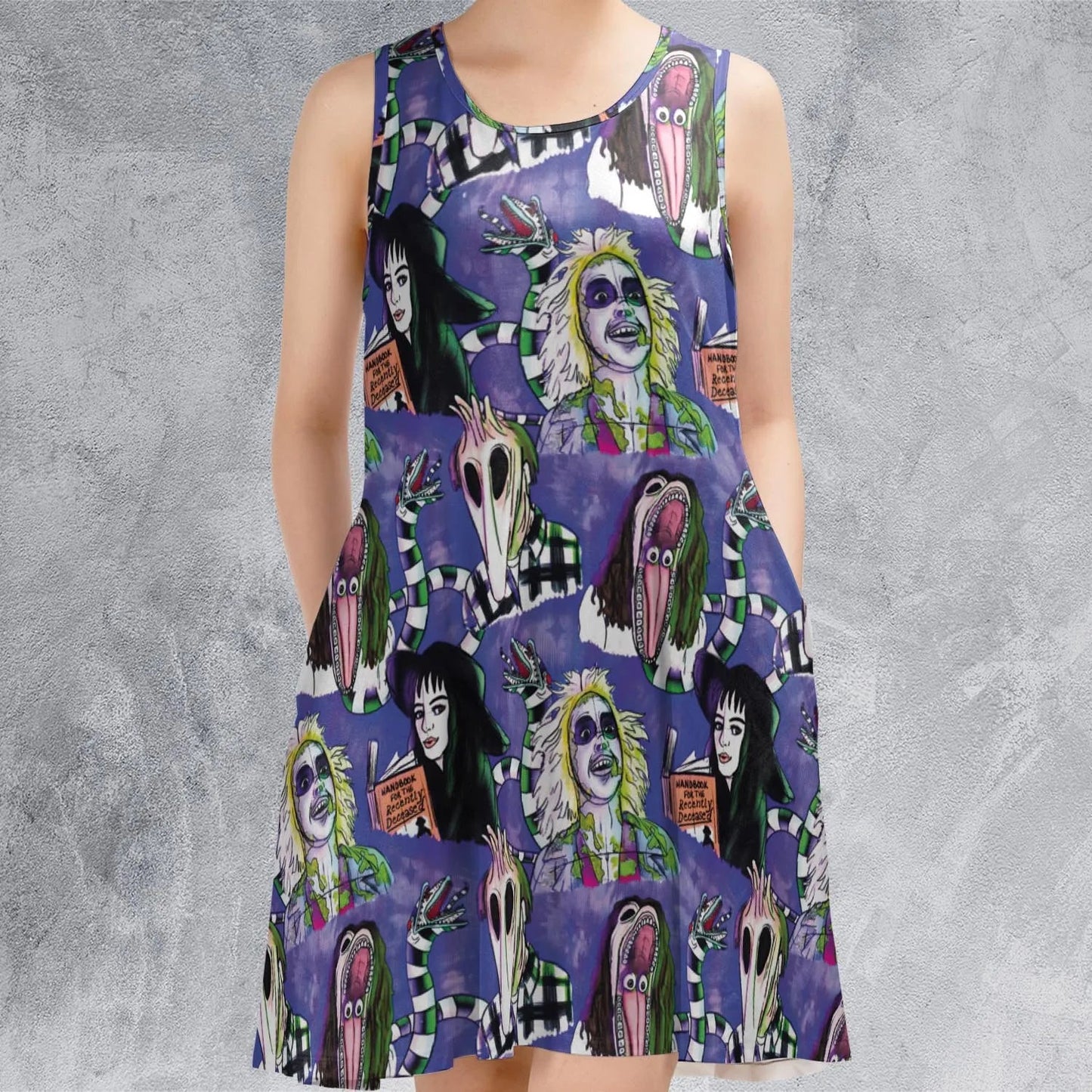 Casual Sleeveless Dress - DACPVPCY