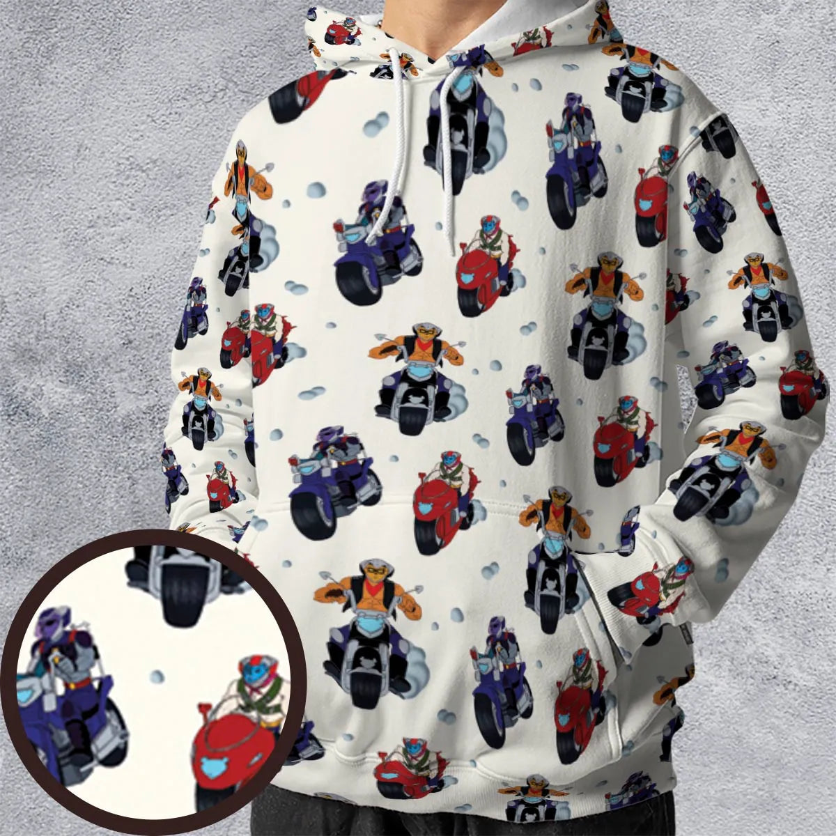 Full Print Hoodie - V2AL8FD9