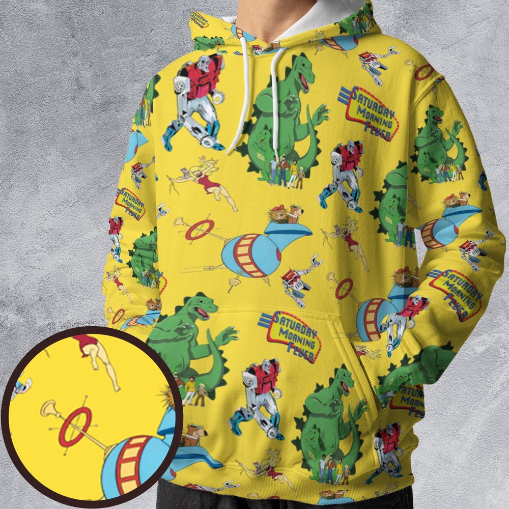 All-over Print Hoodie - XUE11C6A -  - 1