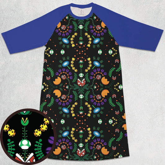 3/4 Sleeve Raglan Dress - MR46FY3F