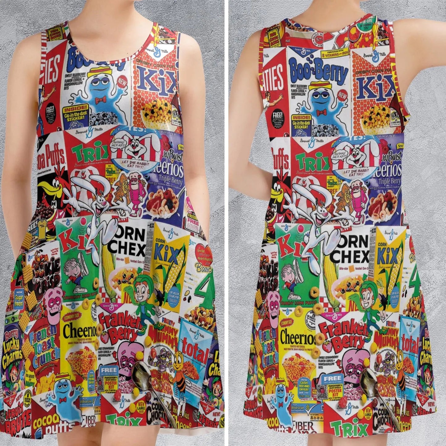 Casual Sleeveless Dress - RMFTKUMC