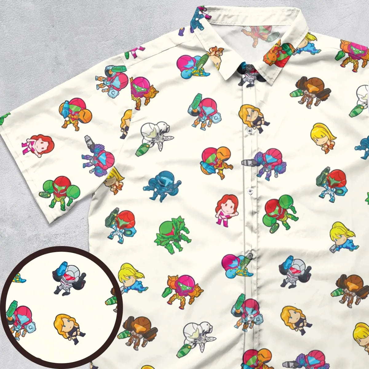 Short Sleeve Button Shirt - QRLW7D9J