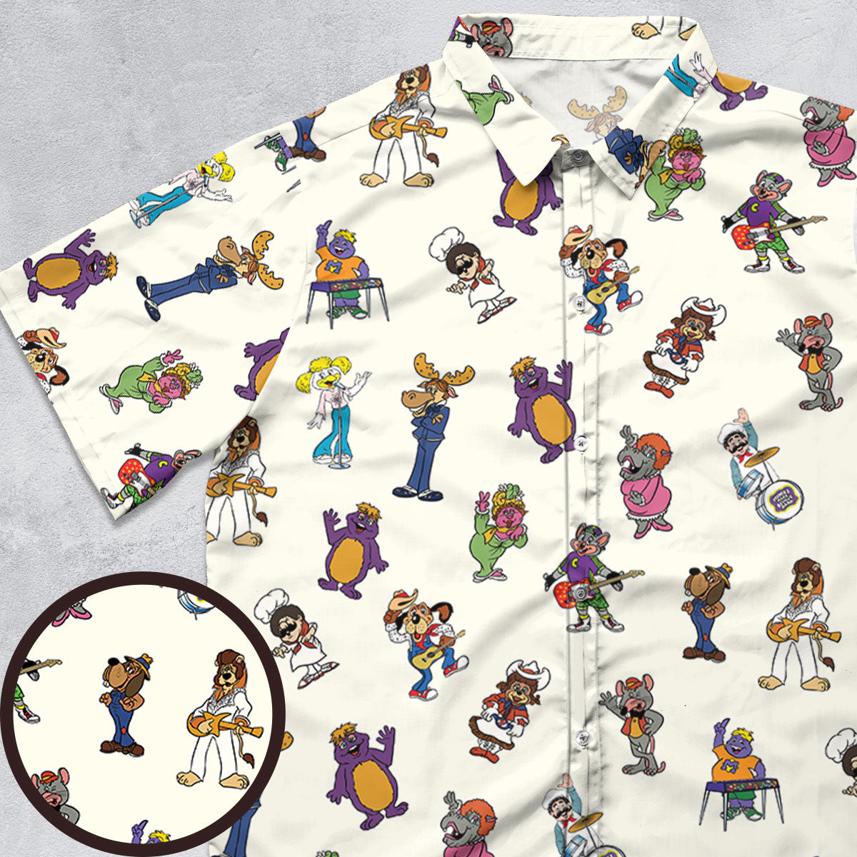 Short Sleeve Button Shirt - ANUHLEDN