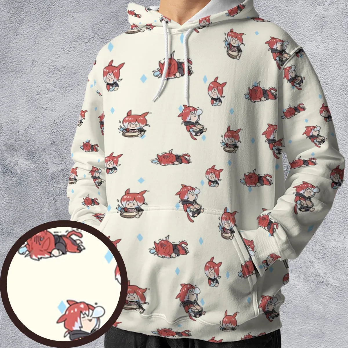 Full Print Hoodie - XXTVRLJV