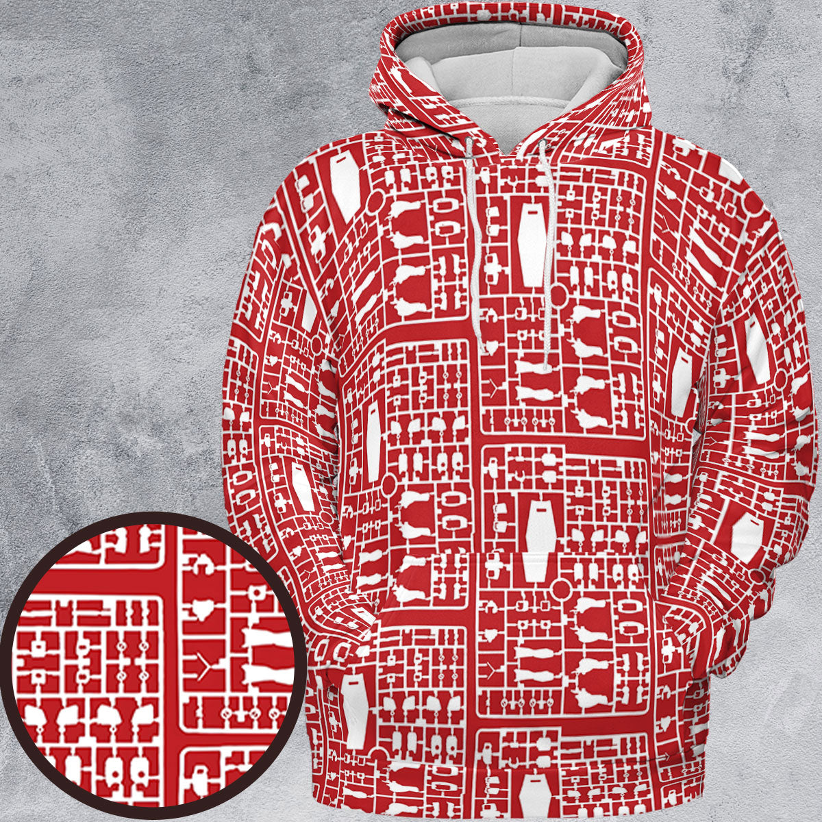 Full Print Hoodie - BEDAQZDN