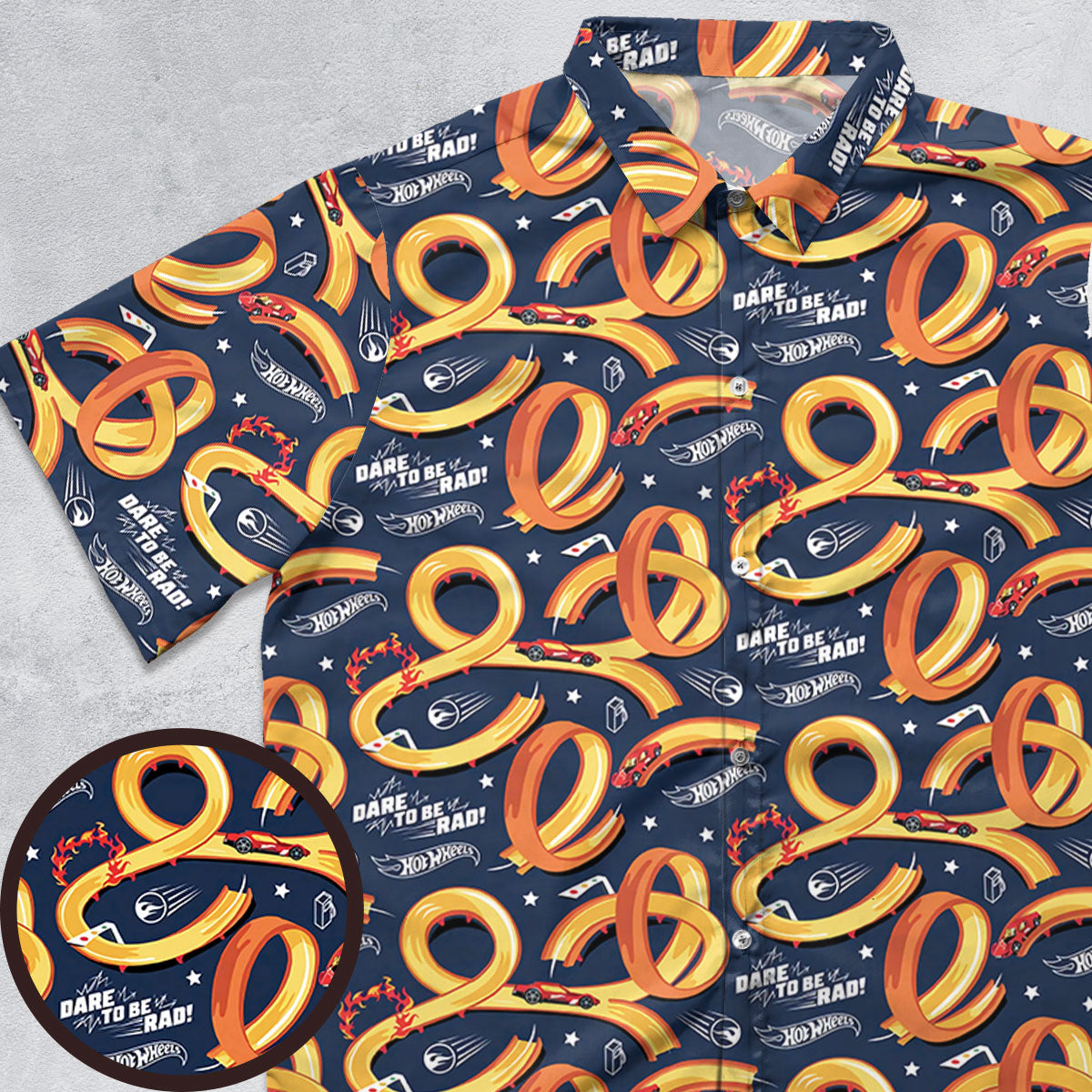 Short Sleeve Button Shirt - C3RL1DR2