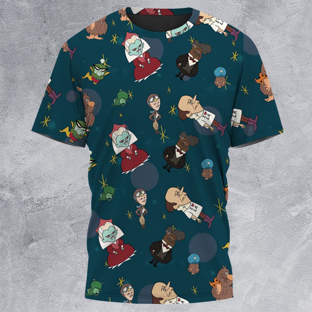 All-Over Print Unisex T-Shirt - 33Q4S9VC -  - 3