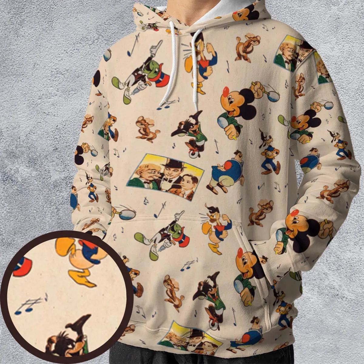 Full Print Hoodie - 1EKZP1QD