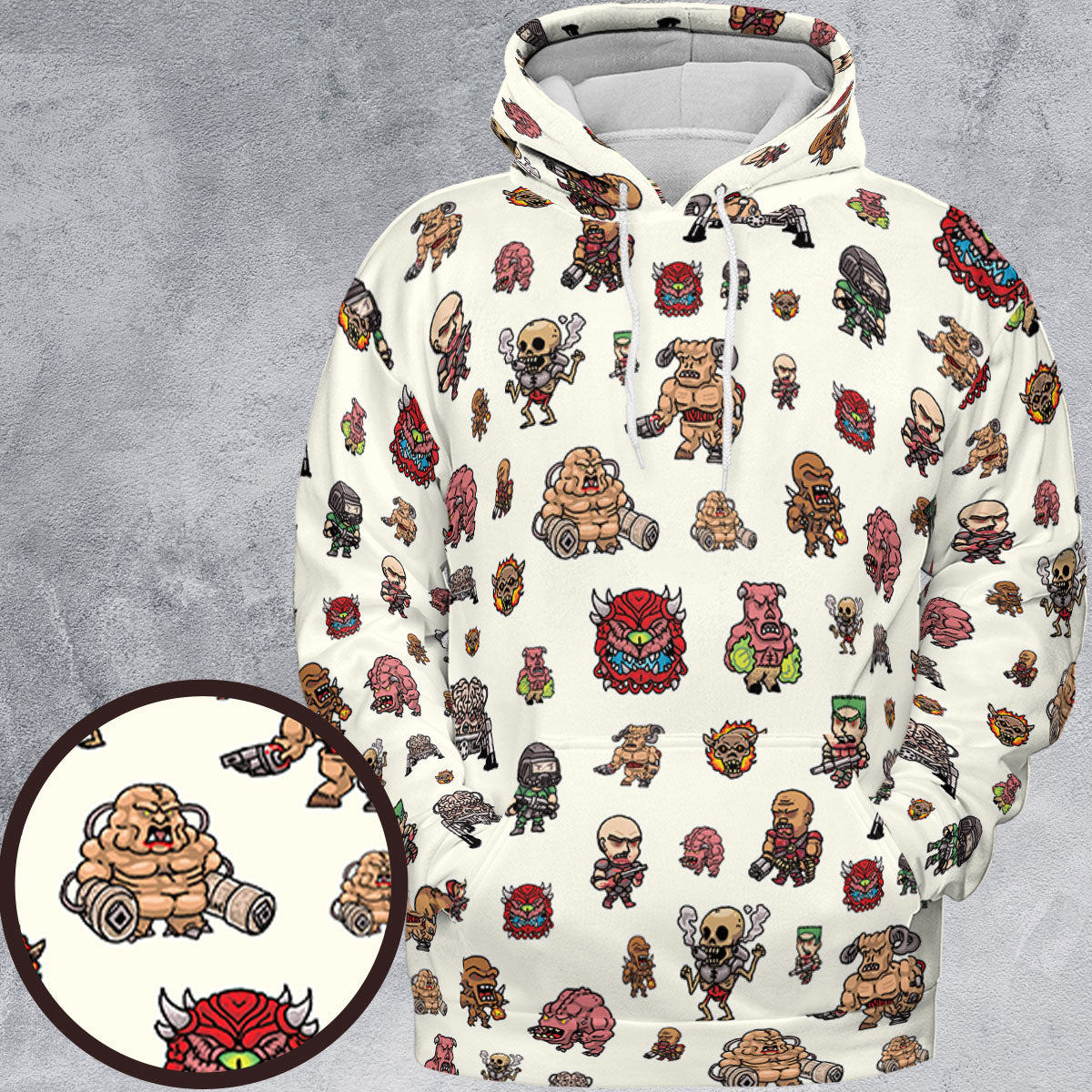Full Print Hoodie - M13X4QL4