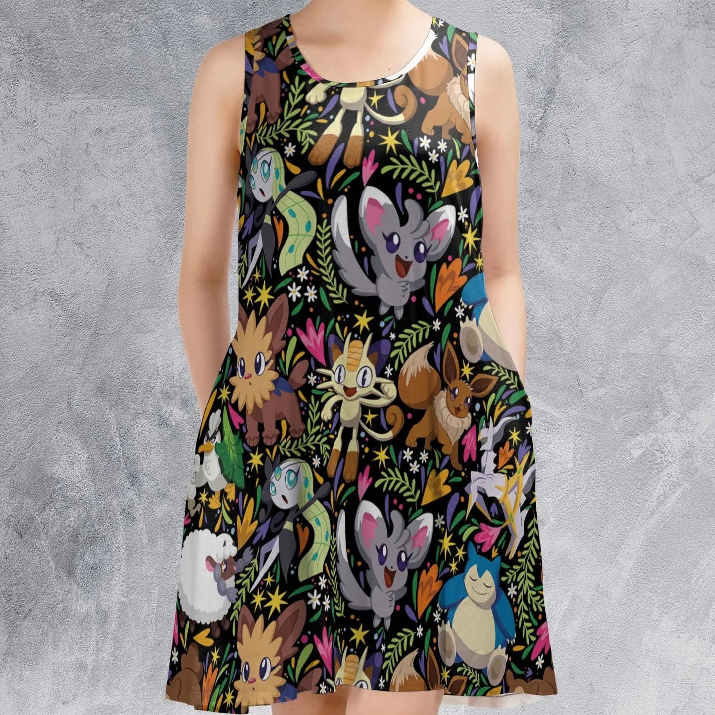Casual Sleeveless Dress - Y14SRJPW