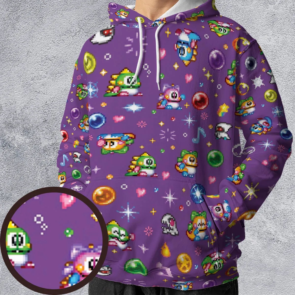 Full Print Hoodie - 5484YU1K