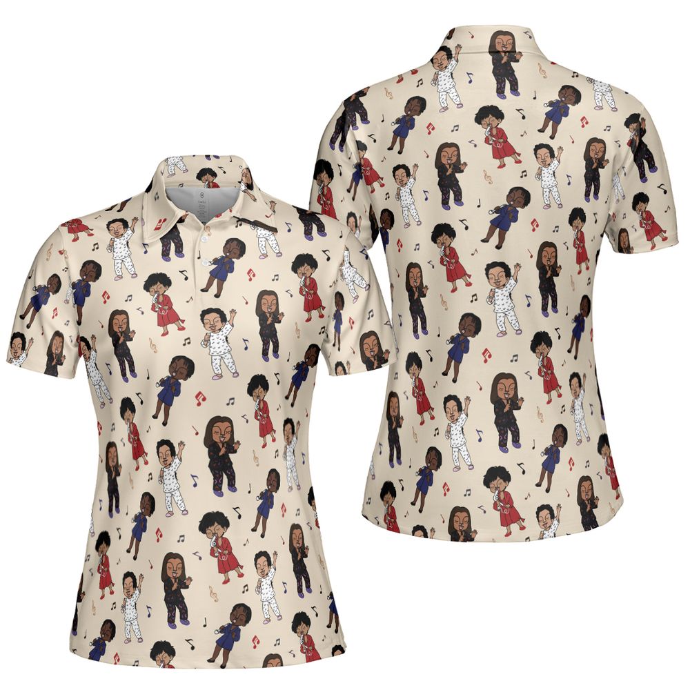 AOP Men/Women Polo Shirt - VQ9Y4D6H -  - 5