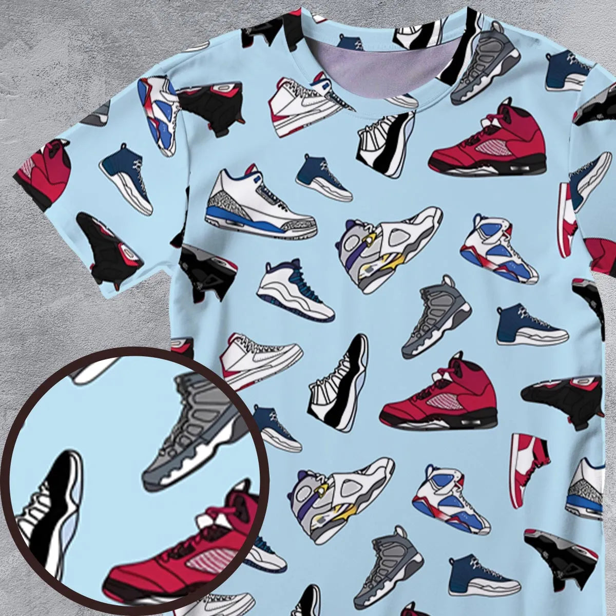 Full Print T-Shirt - HRBE527W