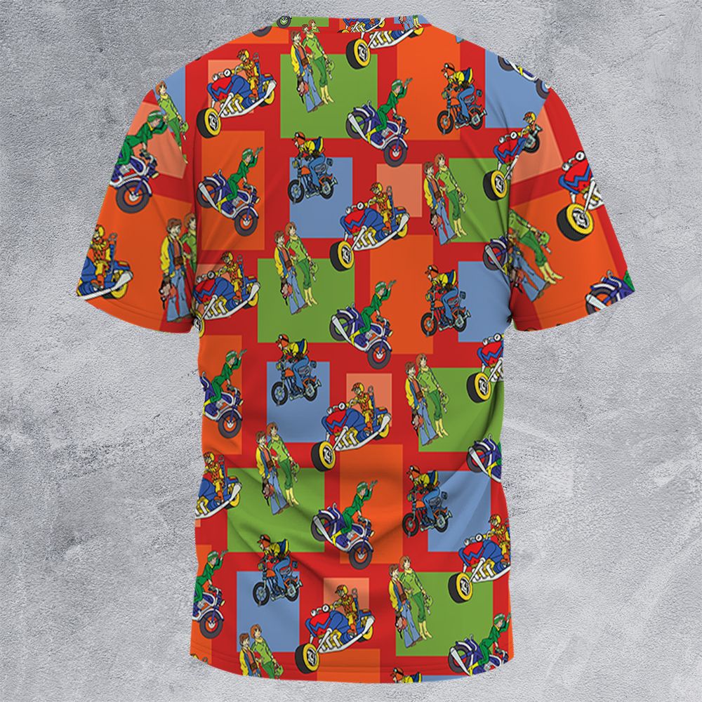 All-Over Print Unisex T-Shirt - H77PD16S -  - 4