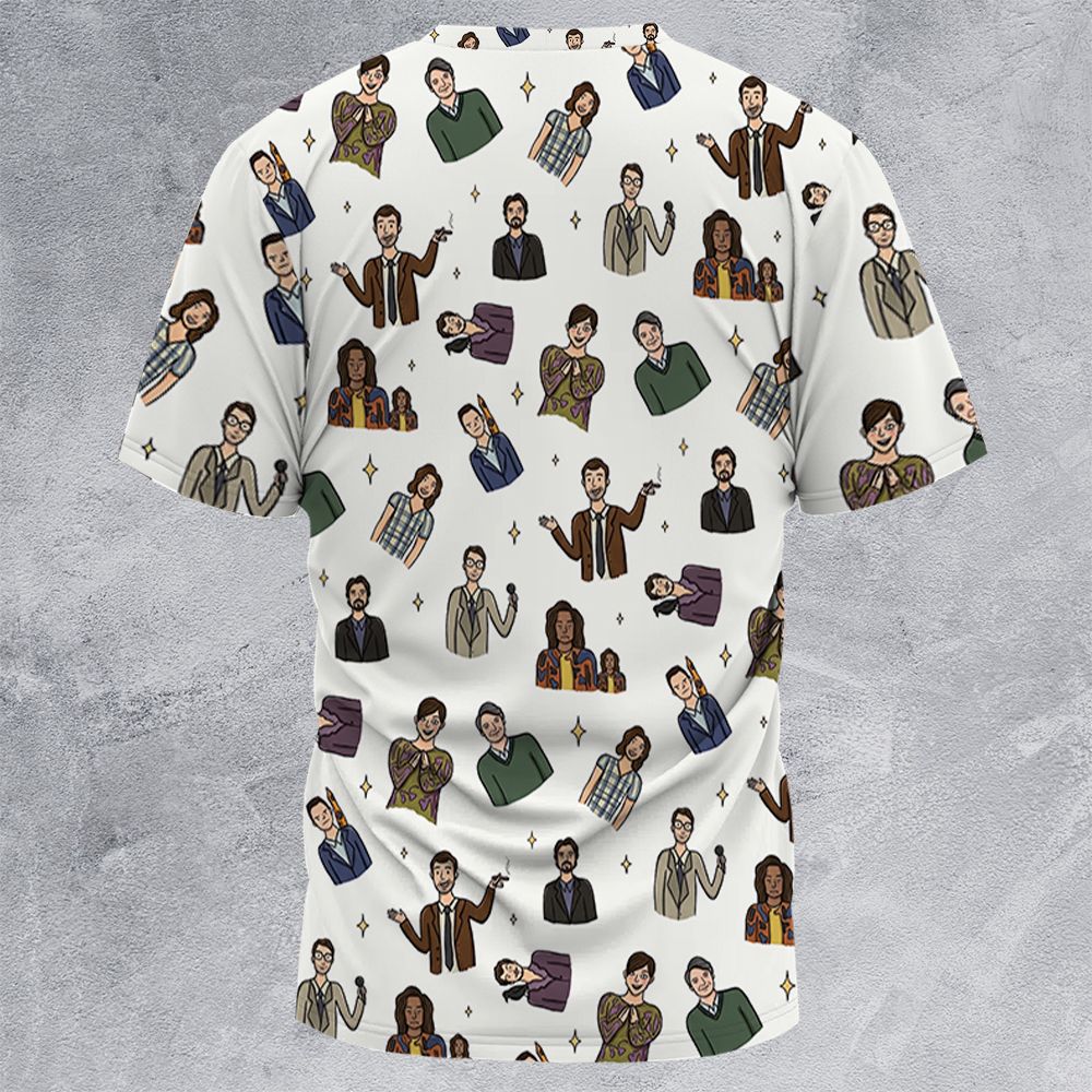 All-Over Print Unisex T-Shirt - 15BG7WSG -  - 4