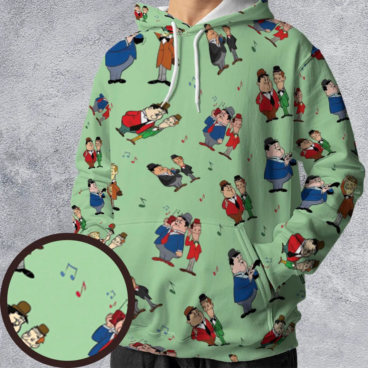 Full Print Hoodie - AQRWGEKU