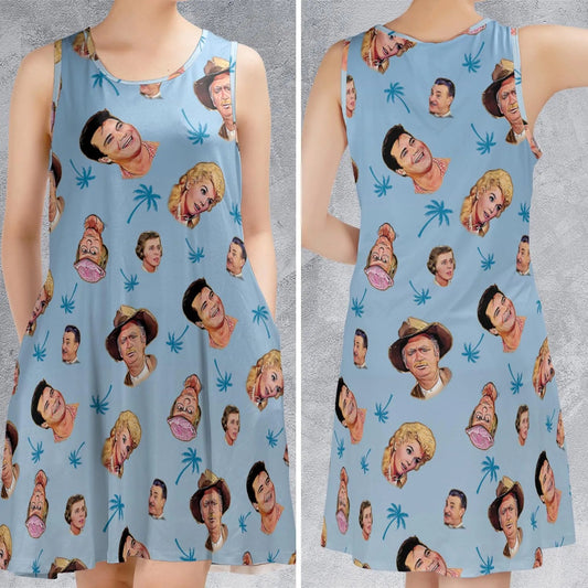 Casual Sleeveless Dress - A1LXXNP7