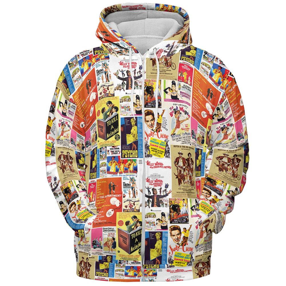 All-over Print Hoodie - REWE1MT5 -  - 3