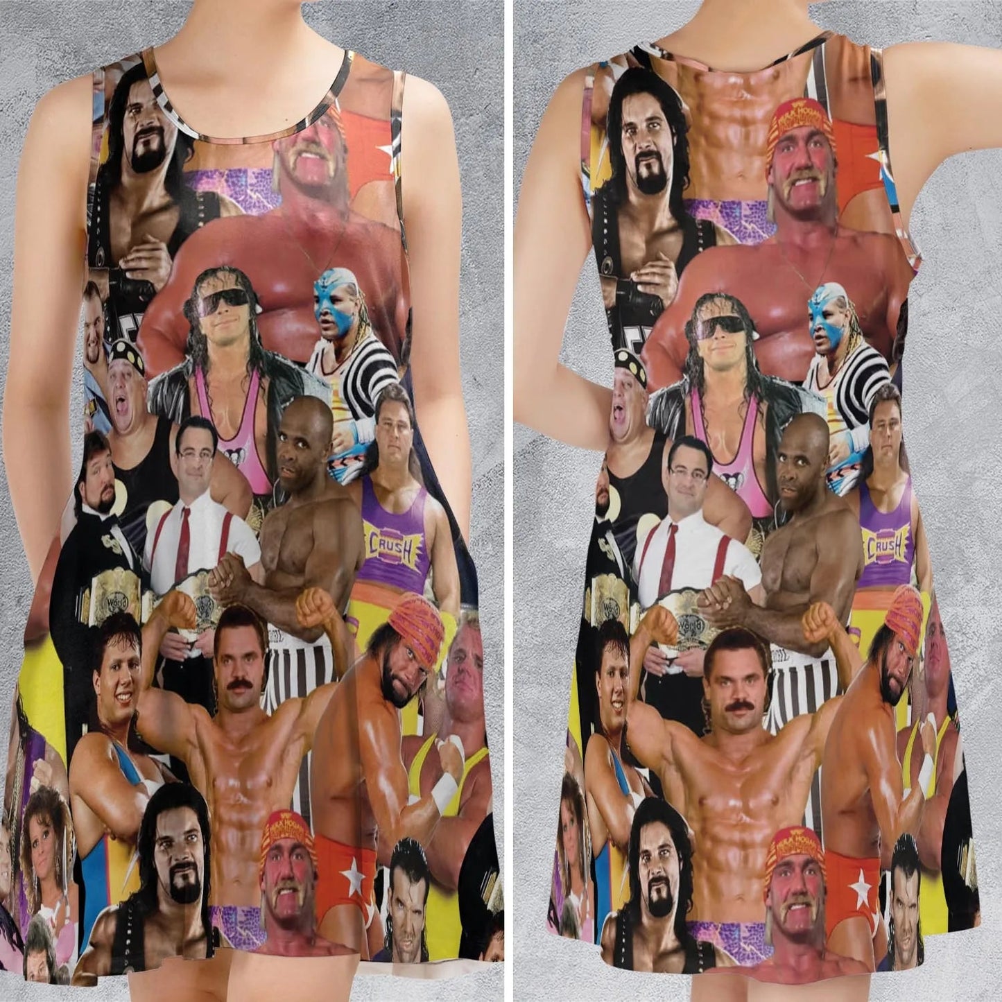 Casual Sleeveless Dress - NDV8X8B4
