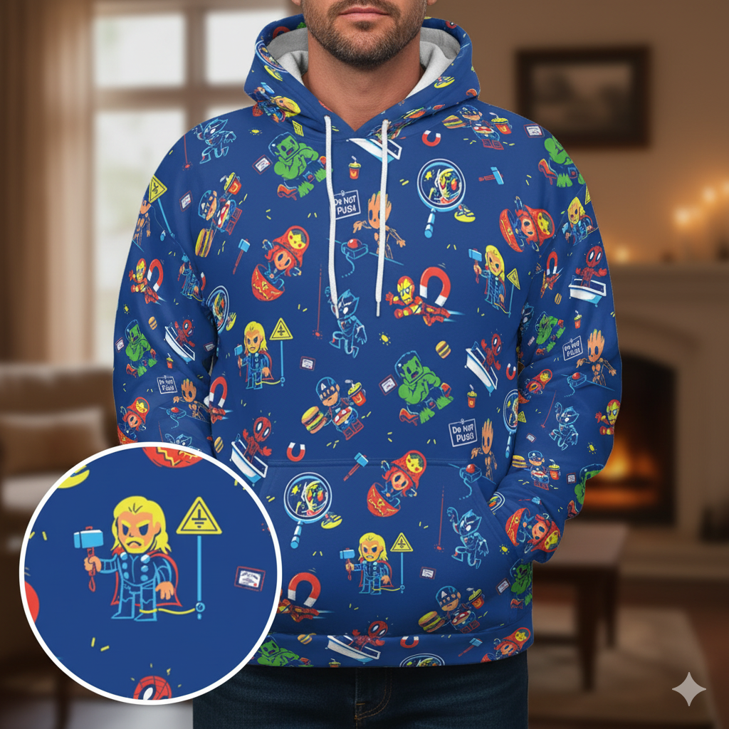 Full Print Hoodie - MPJ33VWC