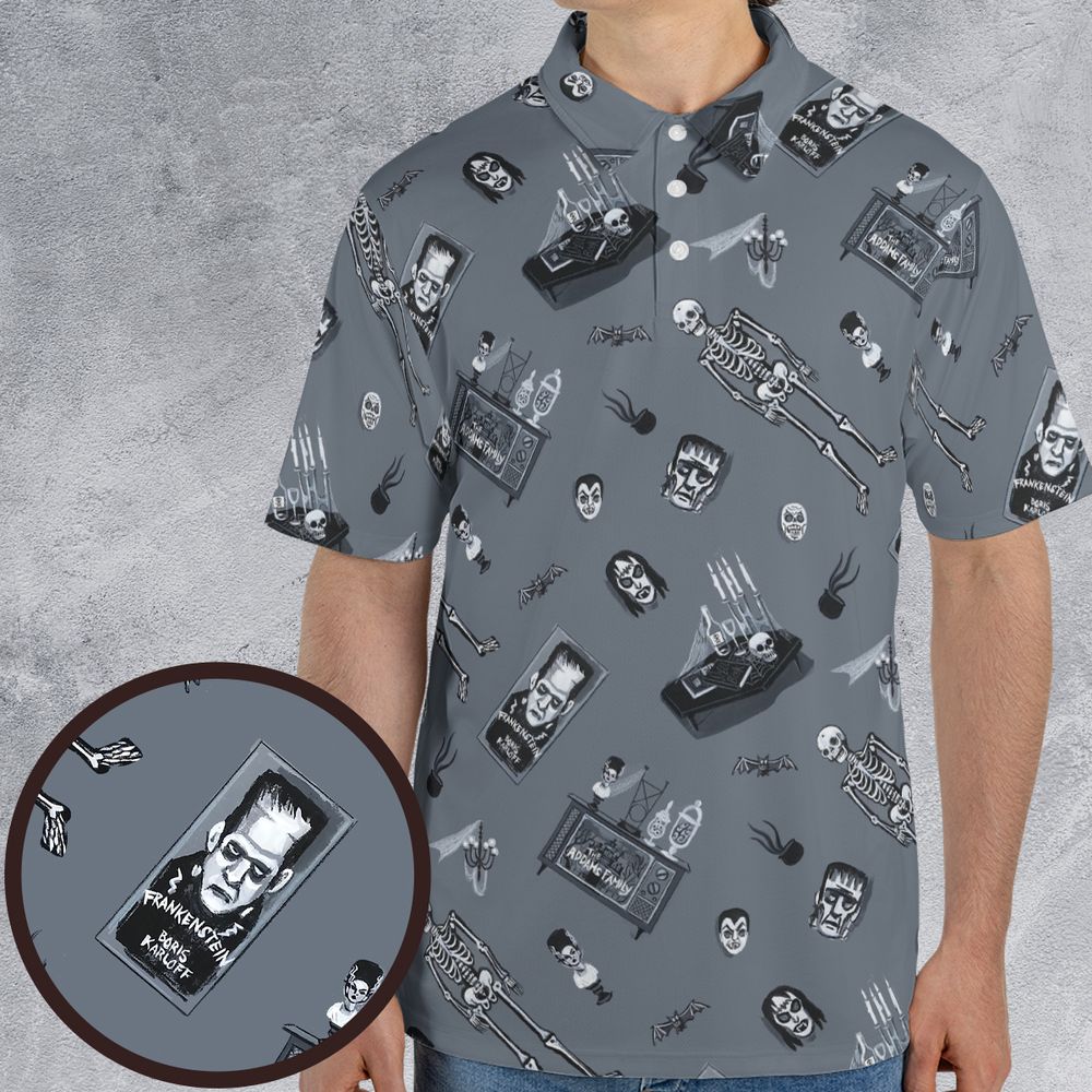 AOP Men/Women Polo Shirt - MFJHTLDR -  - 1